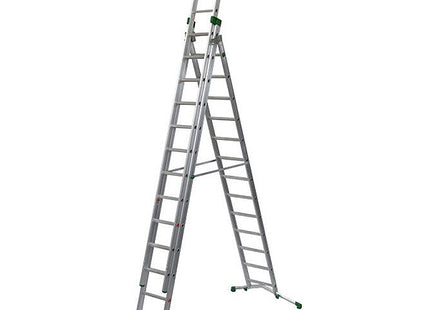 FACAL SCALA SUPER PRIMA 3 ELEMENTI TRASFORMABILE IN ALLUMINIO