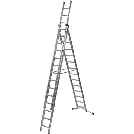 FACAL SCALA SUPER PRIMA 3 ELEMENTI TRASFORMABILE IN ALLUMINIO
