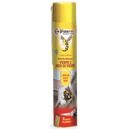 PROTEMAX VESPE E NIDI DI VESPE INSETTICIDA SCHIUMA SPRAY BOMB.ML750