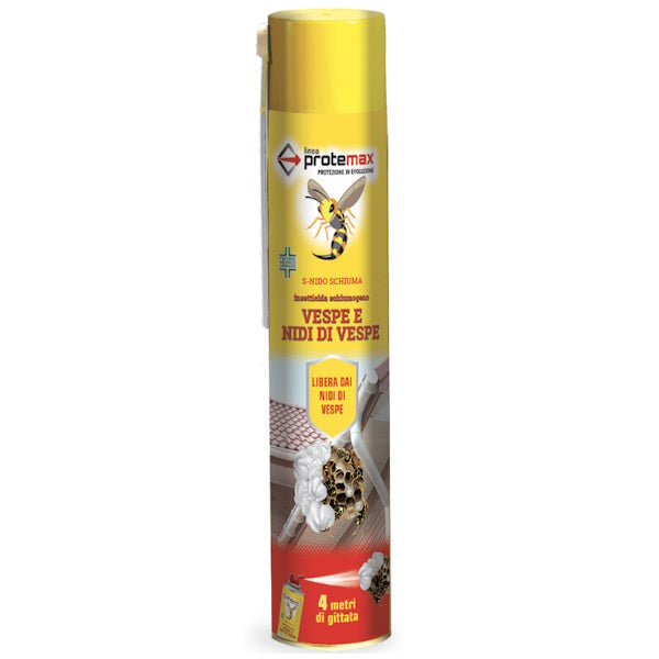 PROTEMAX VESPE E NIDI DI VESPE INSETTICIDA SCHIUMA SPRAY BOMB.ML750
