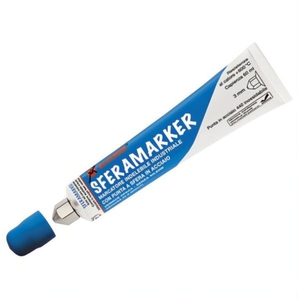 ULLMANN BLUEMAN MARCATORE SFERAMARKER VERNICE PUNTA A SFERA BLU*
