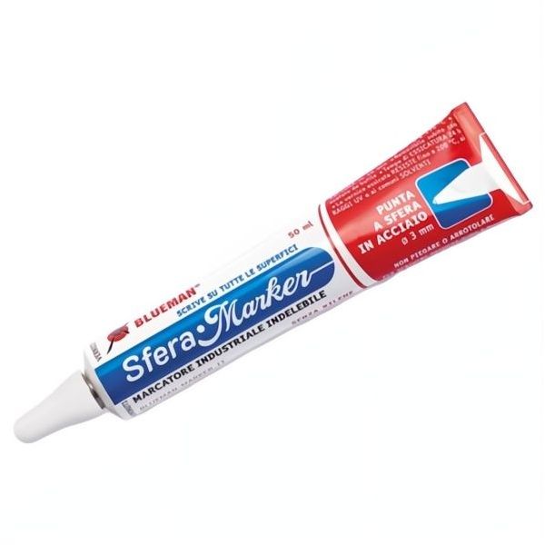 ULLMANN BLUEMAN MARCATORE SFERAMARKER VERNICE PUNTA CONICA