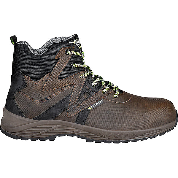 COFRA SCARPE ANTINFORTUNISTICHE MOD. PUSHPRESS BROWN S3 SRC