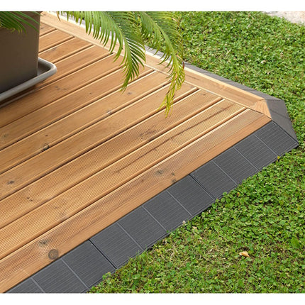 ARTPLAST LINEA COMBIWOOD PIASTRELLA MM400X400X65 IN LEGNO