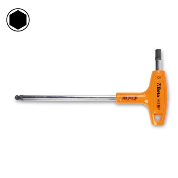 BETA    96TBP CHIAVE MASCHIO ESAGONALE SFERICA CON IMPUGNATURA