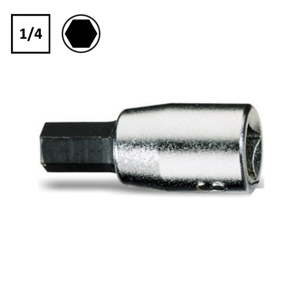 BETA   900ME CHIAVE A BUSSOLA A MANO 1/4&quot; MASCHIO ESAGONALE