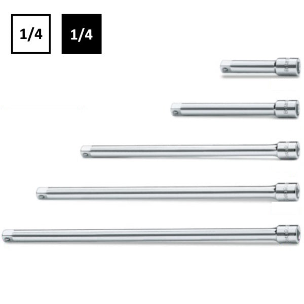 BETA   900/... PROLUNGA CON ATTACCO QUADRO MASCHIO E FEMMINA 1/4&quot;