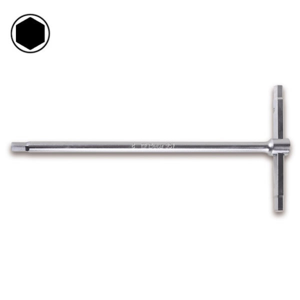 BETA   951 CHIAVE A T CON 3 ESTREMITA&apos; MASCHIO ESAGONALE