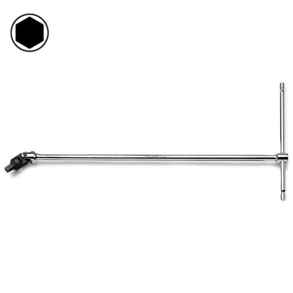 BETA   953 CHIAVE A T CON MASCHIO ESAGONALE SNODATO