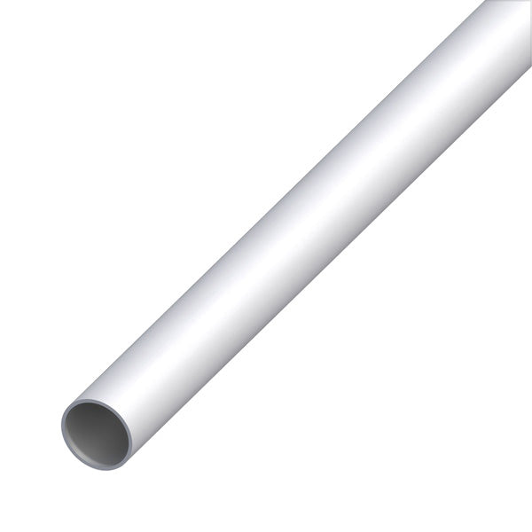ALFER TUBO TONDO ALLUMINIO ANODIZZATO ARGENTO MT.1