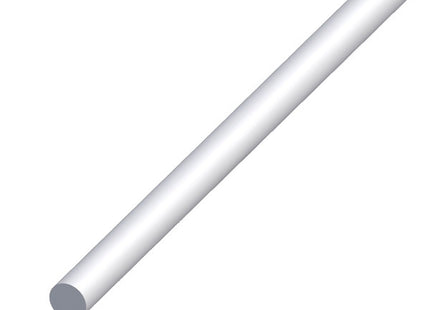 ALFER BARRA TONDA ALLUMINIO ANODIZZATO ARGENTO MT.1