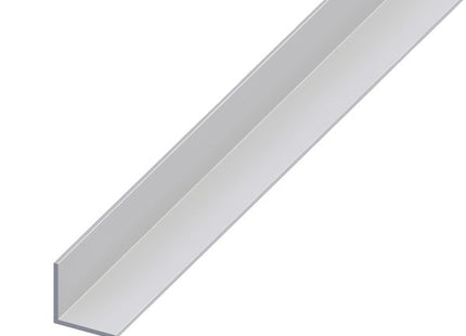 ALFER ANGOLARE LATI UGUALI ALLUMINIO ANODIZZATO ARGENTO MT.1