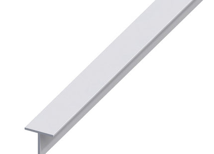 ALFER PROFILO QUADRATO A T ALLUMINIO ANODIZZATO ARGENTO MT.1