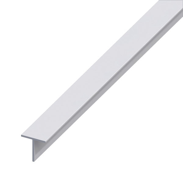 ALFER PROFILO QUADRATO A T ALLUMINIO ANODIZZATO ARGENTO MT.1