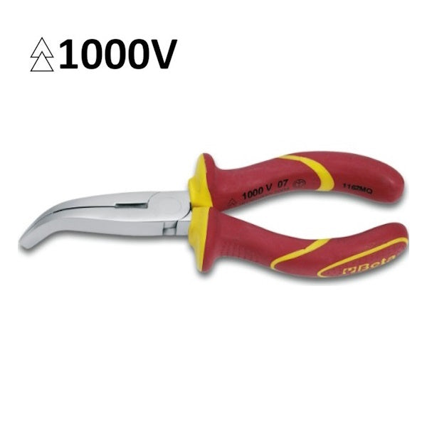 BETA  1164MQ PINZA A BECCHI PIATTI LUNGHISSIMI PIEGATI 1000V