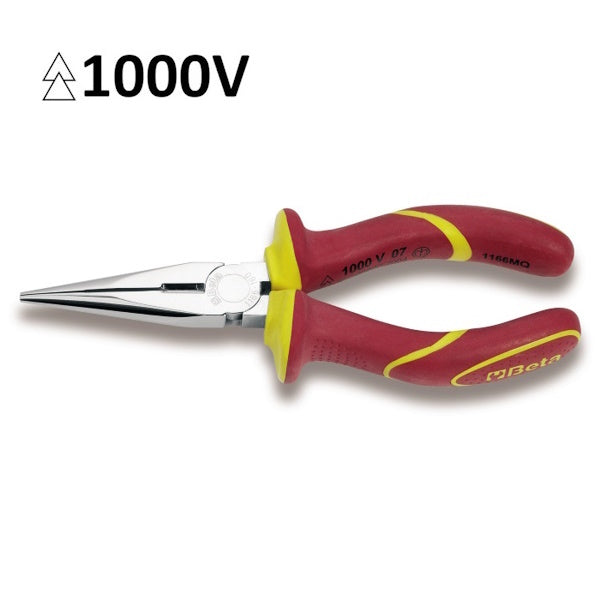BETA  1166MQ PINZA A BECCHI MEZZOTONDI LUNGHISSIMI DIRITTI 1000V
