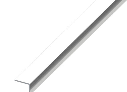 ALFER ANGOLARE LATI DISUGUALI ALLUMINIO ANODIZZATO OTTICA CROMATA MT.1