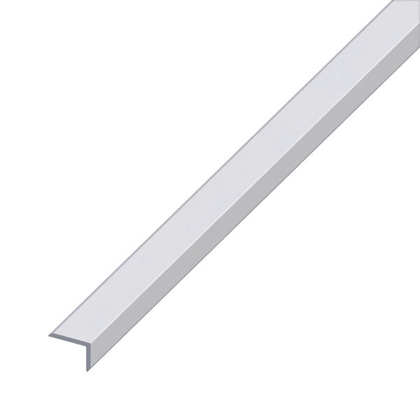 ALFER PROFILO PROTEZIONE BORDI ALLUMINIO ANODIZZATO ARGENTO MT.1