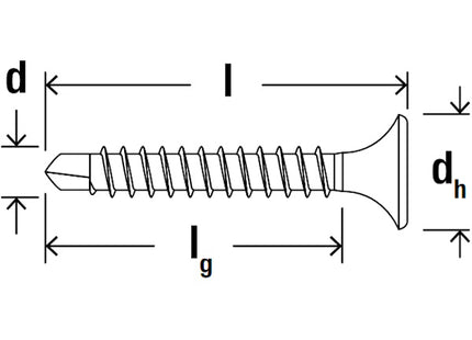 FISCHER VITE PER CARTONGESSO AUTOPERFORANTE FSN-TPD