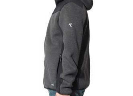 ISSA GIACCA CON CAPPUCCIO FYNOR COLORE GRIGIO/NERO