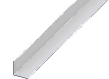 ALFER ANGOLARE LATI UGUALI ALLUMINIO ANODIZZATO ARGENTO MT.2