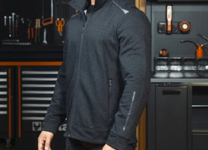 BETA  7644GG FELPA DA LAVORO CON ZIP LUNGA IN GRAPHENE GRIGIO