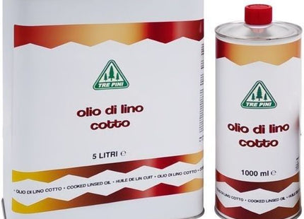 TRE PINI OLIO LINO COTTO