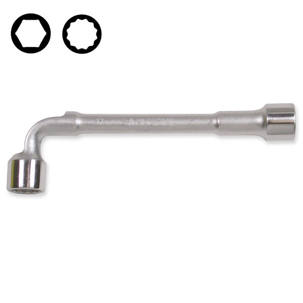 MUNDIAL ART.1098 CHIAVE A PIPA DOPPIA ESAGONALE-POLIGONALE