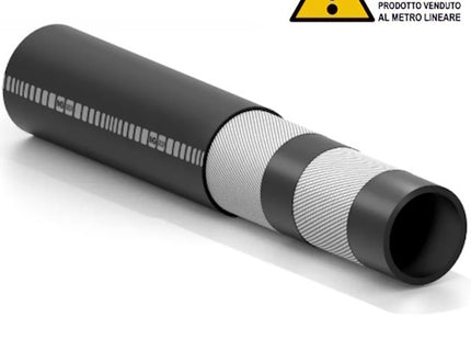 IVG AIR-WATER 20 TUBO ARIA/ACQUA IN GOMMA SINTETICA NERO