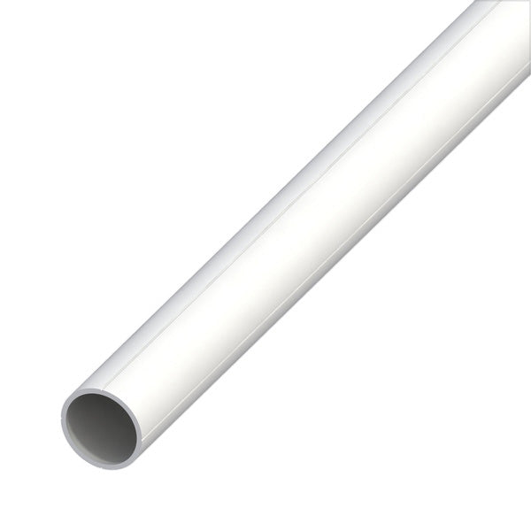 ALFER TUBO TONDO PVC BIANCO MT.1