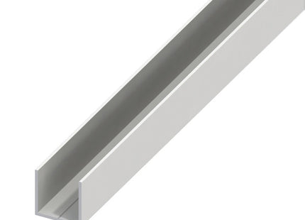 ALFER PROFILO QUADRATO A U PVC BIANCO MT2,5