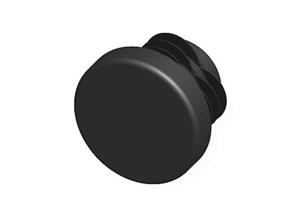 ALFER TAPPI A LAMELLE TONDI PLASTICA NERO CONF.PZ 4