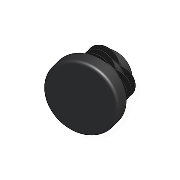 ALFER TAPPI A LAMELLE TONDI PLASTICA NERO CONF.PZ 4