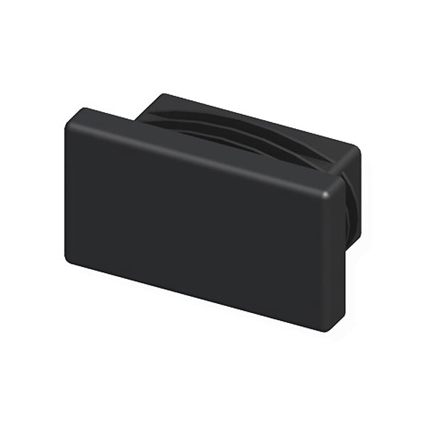 ALFER TAPPI A LAMELLE RETTANGOLARI PLASTICA NERO CONF.PZ 2