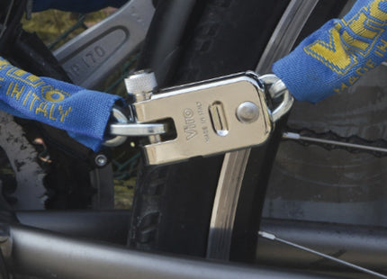 VIRO CATENA PER LUCCHETTI SEMIQUADRA SERIE 333 CON GUAINA BLU