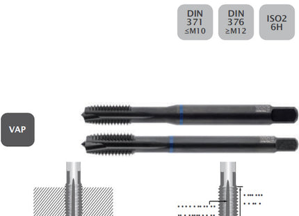 WSG MASCHIO MACCHINA 3006 HSS-E PER FORI PASSANTI