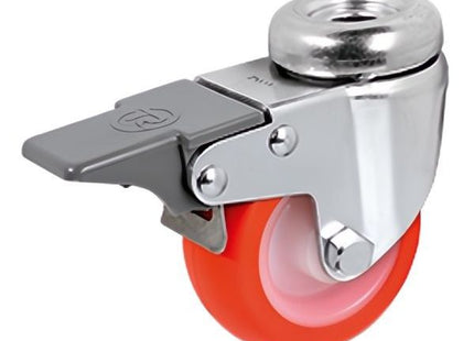 TELLURE ROTA RUOTA 36 SUPPORTO GIREVOLE CON FORO+FRENO