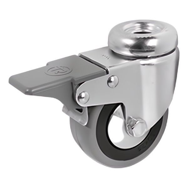 TELLURE ROTA RUOTA 37 SUPPORTO GIREVOLE CON FORO+FRENO