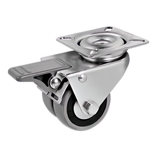 TELLURE ROTA RUOTA 37 GEMELLATA SUPPORTO GIREVOLE+FRENO