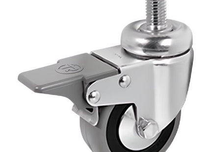 TELLURE ROTA RUOTA 37 SUPPORTO GIREVOLE CON PERNO+FRENO