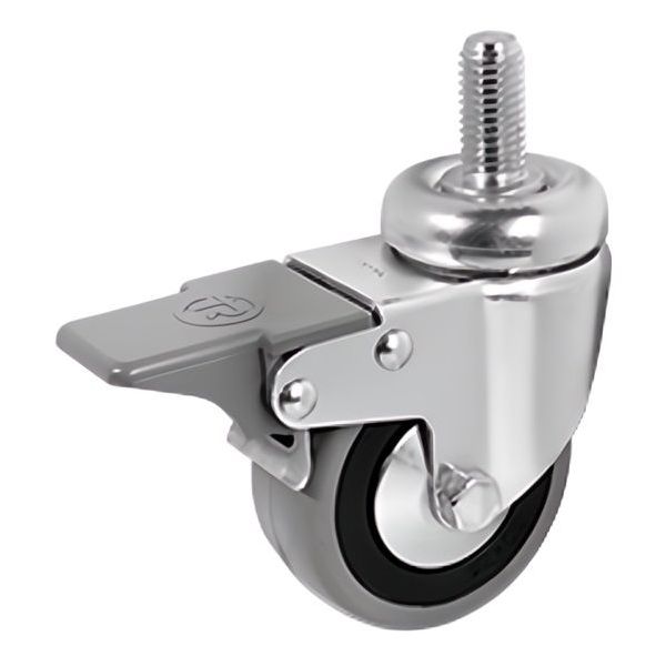 TELLURE ROTA RUOTA 37 SUPPORTO GIREVOLE CON PERNO+FRENO