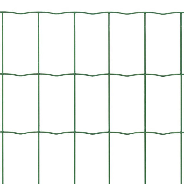 VERDELOOK RETE METALLICA PLASTIFICATA COLORE VERDE  ROTOLO MT10