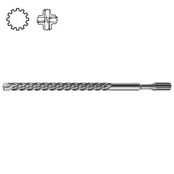 MILWAUKEE PUNTA MULTIRIGHE A 4 TAGLIENTI