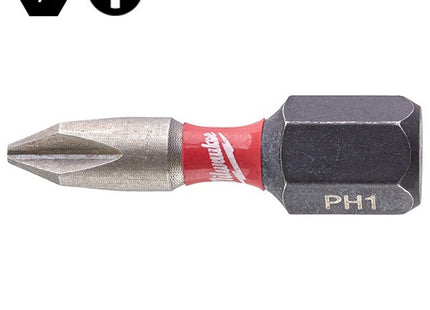 MILWAUKEE INSERTI BITS PER VITI A CROCE PHILLIPS PH DA MM25