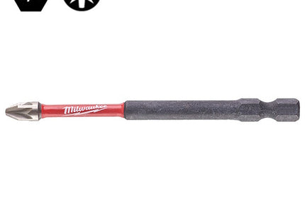 MILWAUKEE INSERTI BITS PER VITI A CROCE POZIDRIV IMPRONTA PZ DA MM90