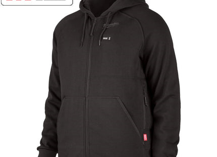 MILWAUKEE FELPA TERMICA CON CAPPUCCIO M12 HHBL4-0 COLORE NERO