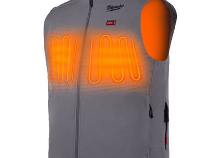 MILWAUKEE GILET TERMICO TOUGHSHELL M12 HWGREY 1-0