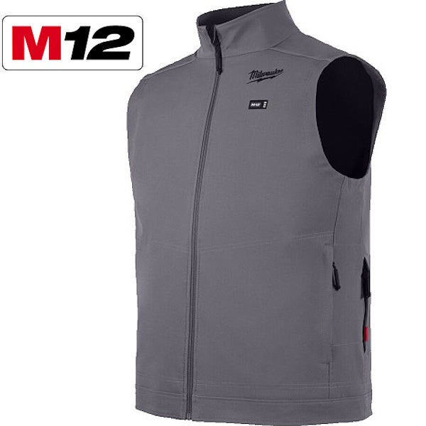 MILWAUKEE GILET TERMICO TOUGHSHELL M12 HWGREY 1-0