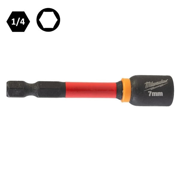 MILWAUKEE BUSSOLA ESAGONALE MAGNETICA CON ATTACCO DA 1/4&quot;