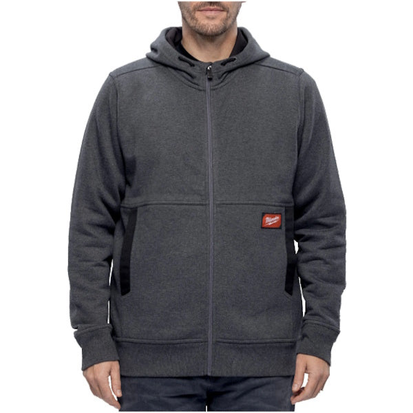 MILWAUKEE FELPA FULL-ZIP GRIDIRON COLORE GRIGIO